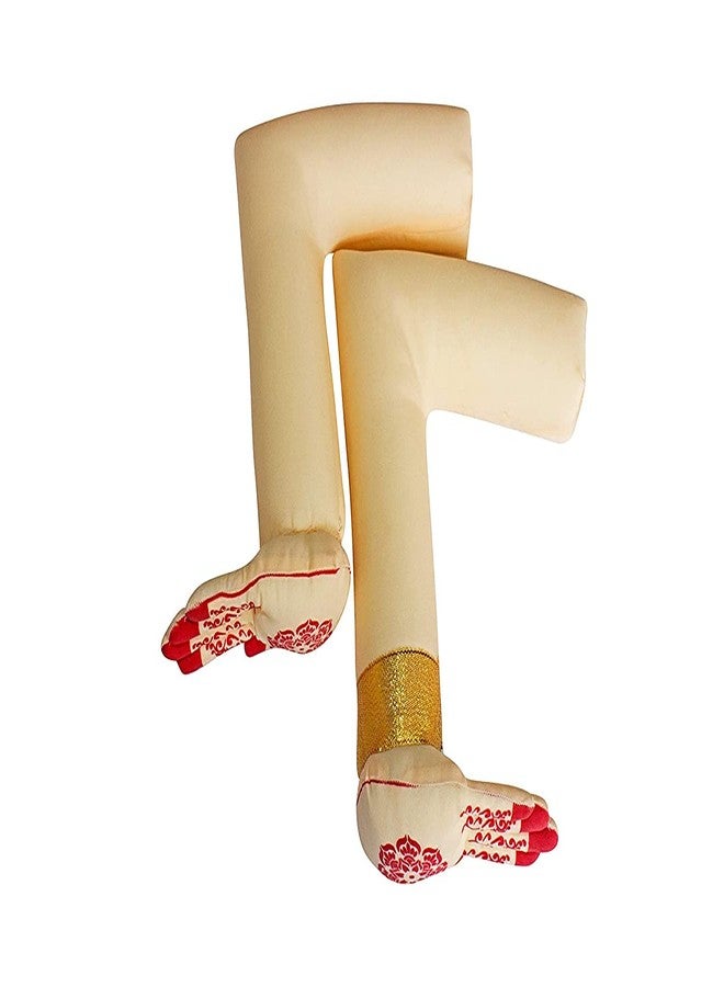 Veltic Fabric Hands And Legs For Goddess Decoration Ve210Hl, Fantasy, 2.5 Cm, 2.5 Cm, Cream - Image 3
